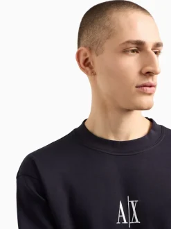 Armani Exchange Regular Fit Logo Sweatshirt