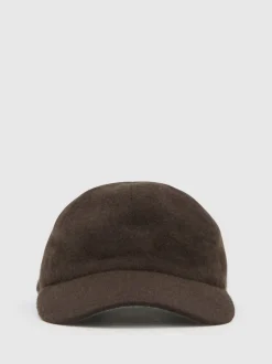 Atelier Chocolate Brown Blake Atelier 100% Cashmere Cap