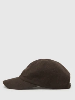 Atelier Chocolate Brown Blake Atelier 100% Cashmere Cap