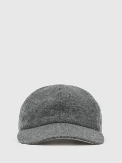 Atelier Mid Grey Blake Atelier 100% Cashmere Cap