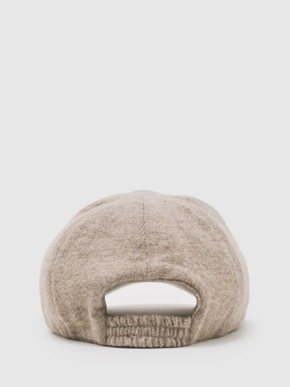 Atelier Oatmeal Melange Blake Atelier 100% Cashmere Cap