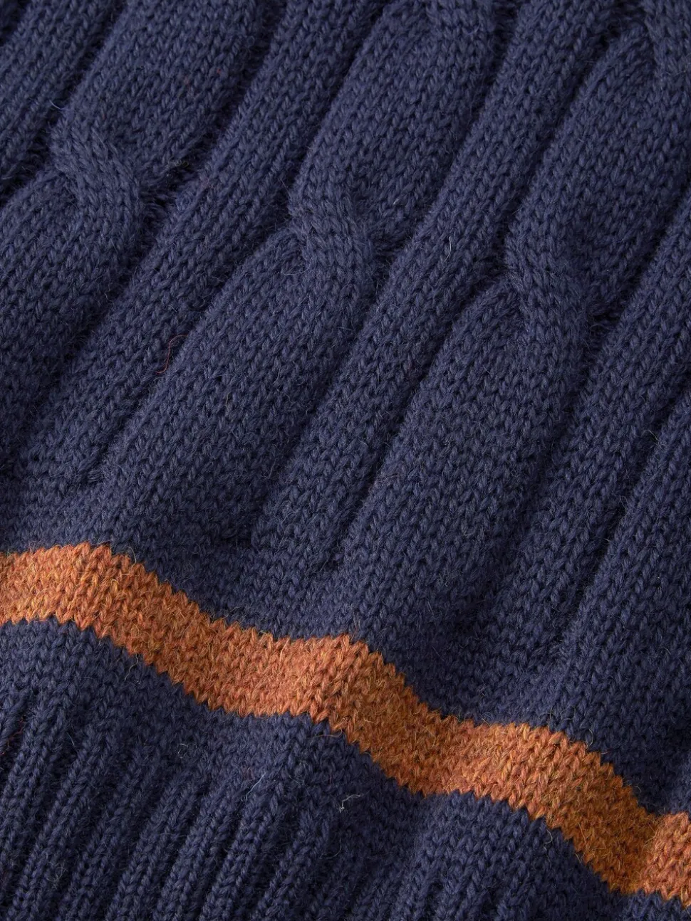 Aubin Blue Hobbs Cricket Wool Slipover