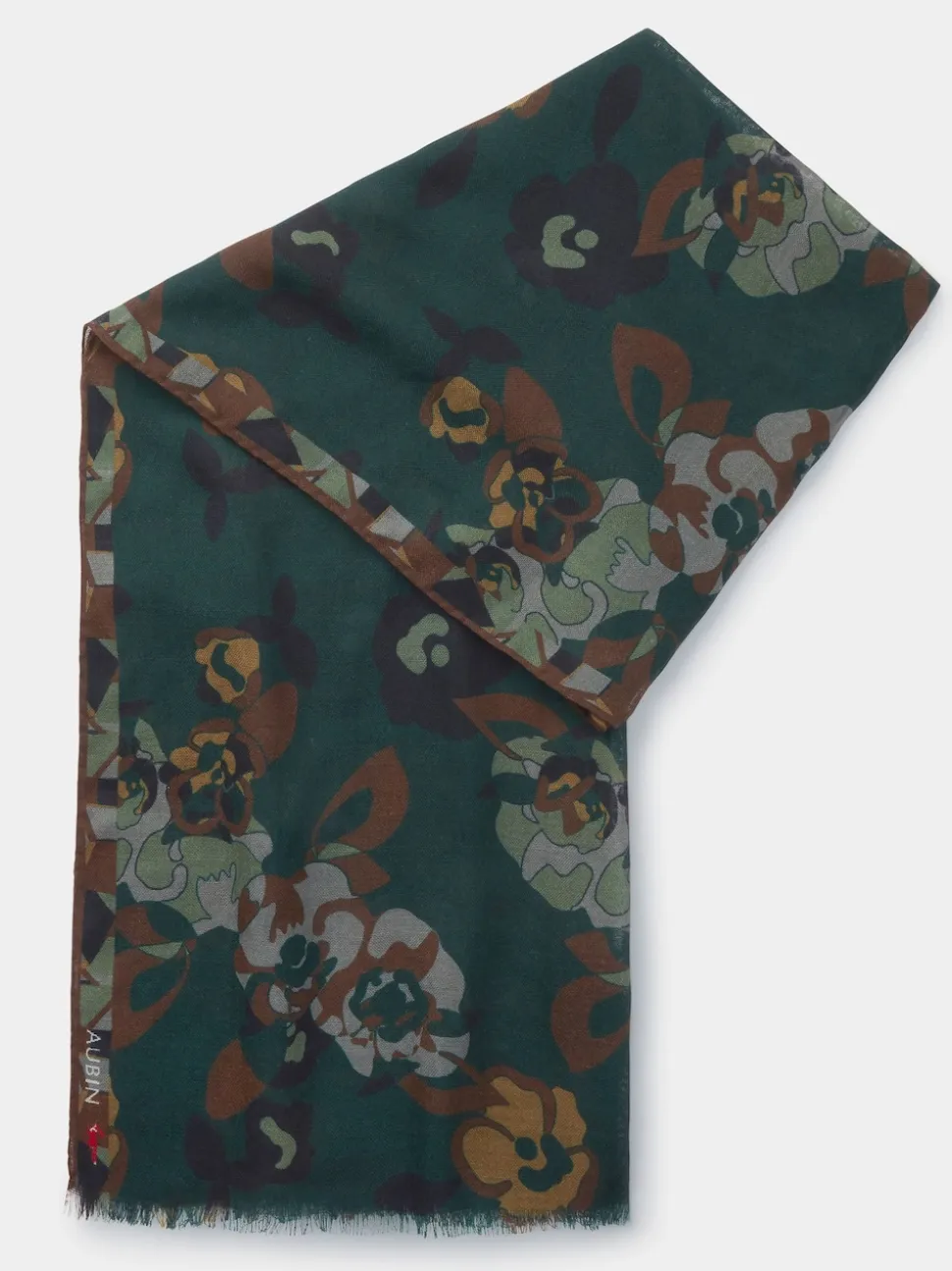 Aubin Caversham Printed Scarf