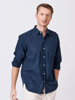 Aubin Grainsby Linen Cotton Shirt