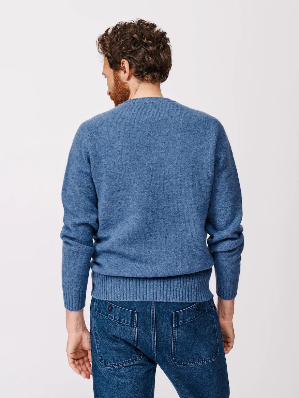 Aubin Prestwick Shetland Crew Jumper