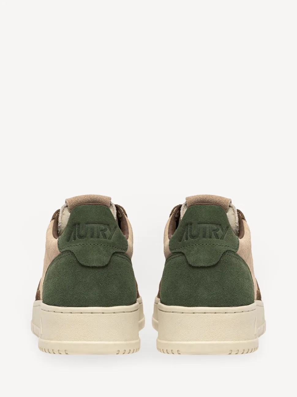 AUTRY Brown Mans Medalist Low Trainers