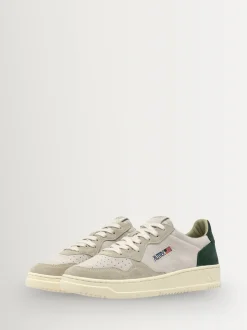 AUTRY Green Mans Medalist Low Trainers