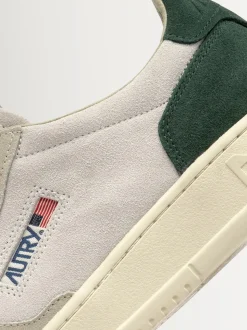 AUTRY Green Mans Medalist Low Trainers