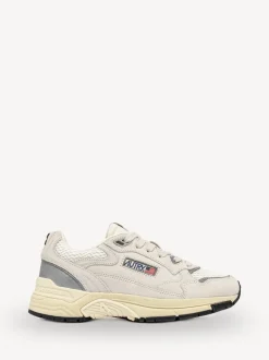 AUTRY Grey Hyperway Low Top Trainers