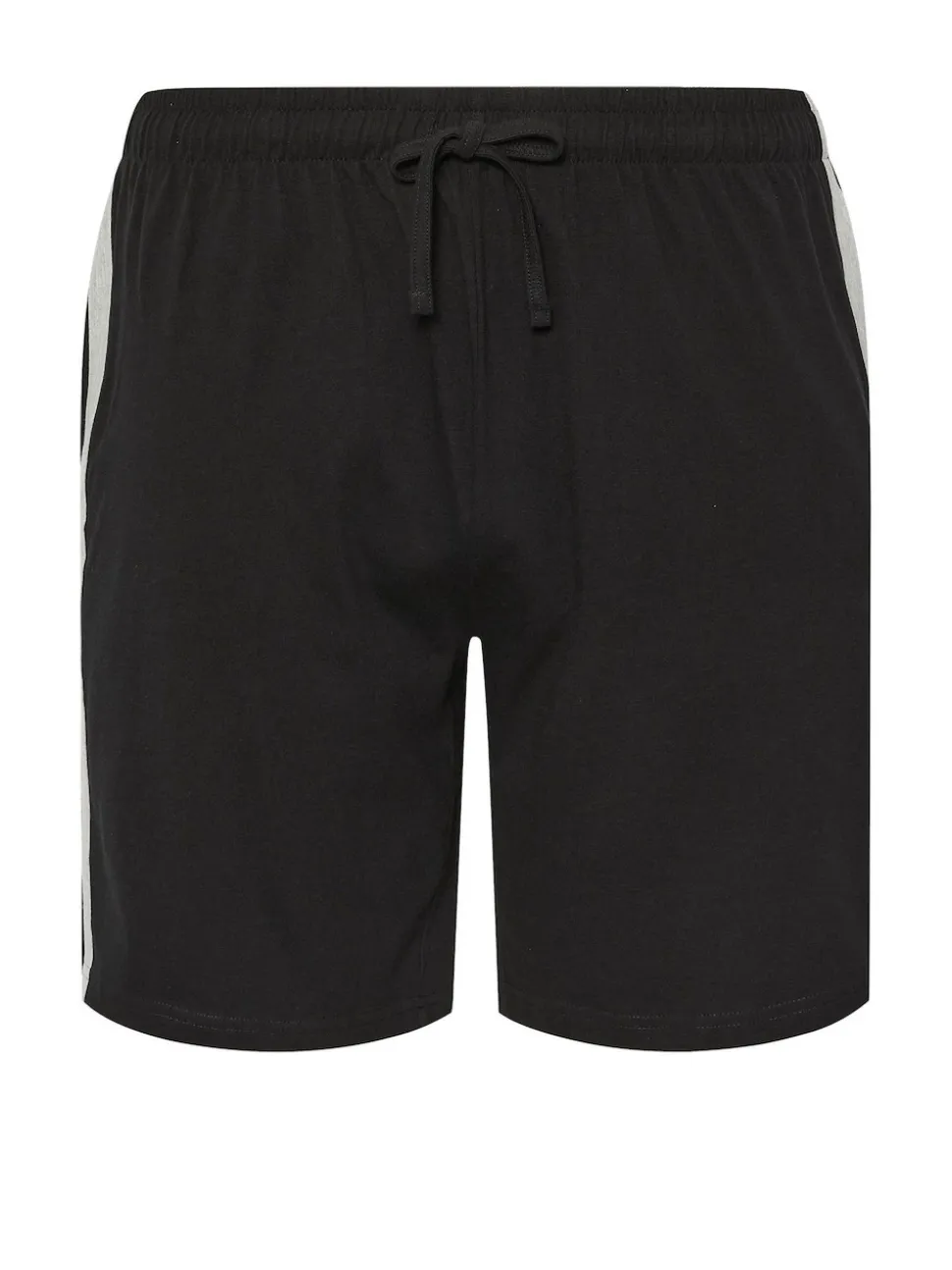 BadRhino Big & Tall Black Jersey Lounge Shorts