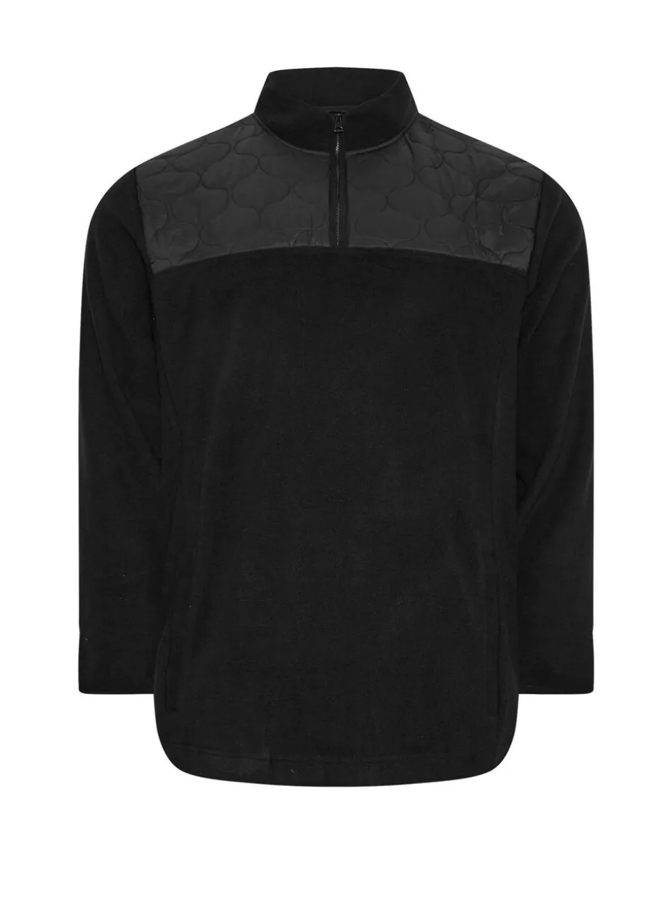 BadRhino Big & Tall Black Quilted Fleece