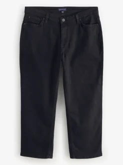 BadRhino Big & Tall Black Loose Fit Stretch Jeans