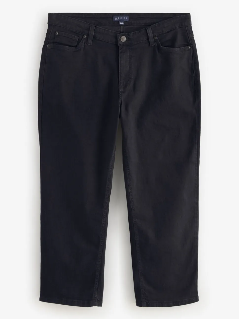 BadRhino Big & Tall Black Loose Fit Stretch Jeans