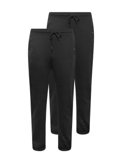 BadRhino Big & Tall Black Jersey Core Joggers 2 Pack