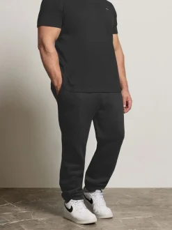 BadRhino Big & Tall Black Essential Joggers