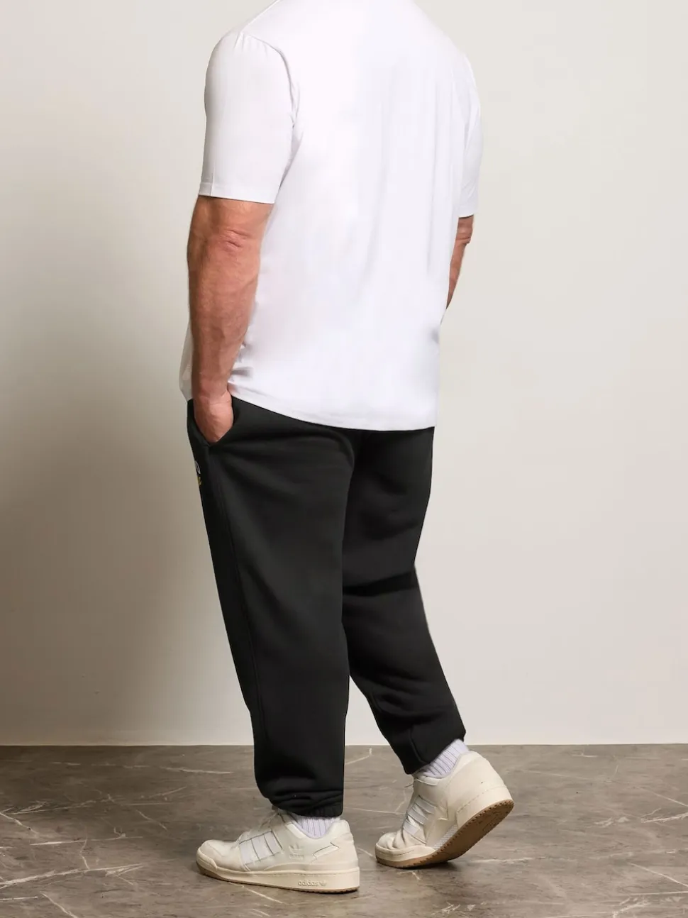 BadRhino Big & Tall Black Worldwide Joggers