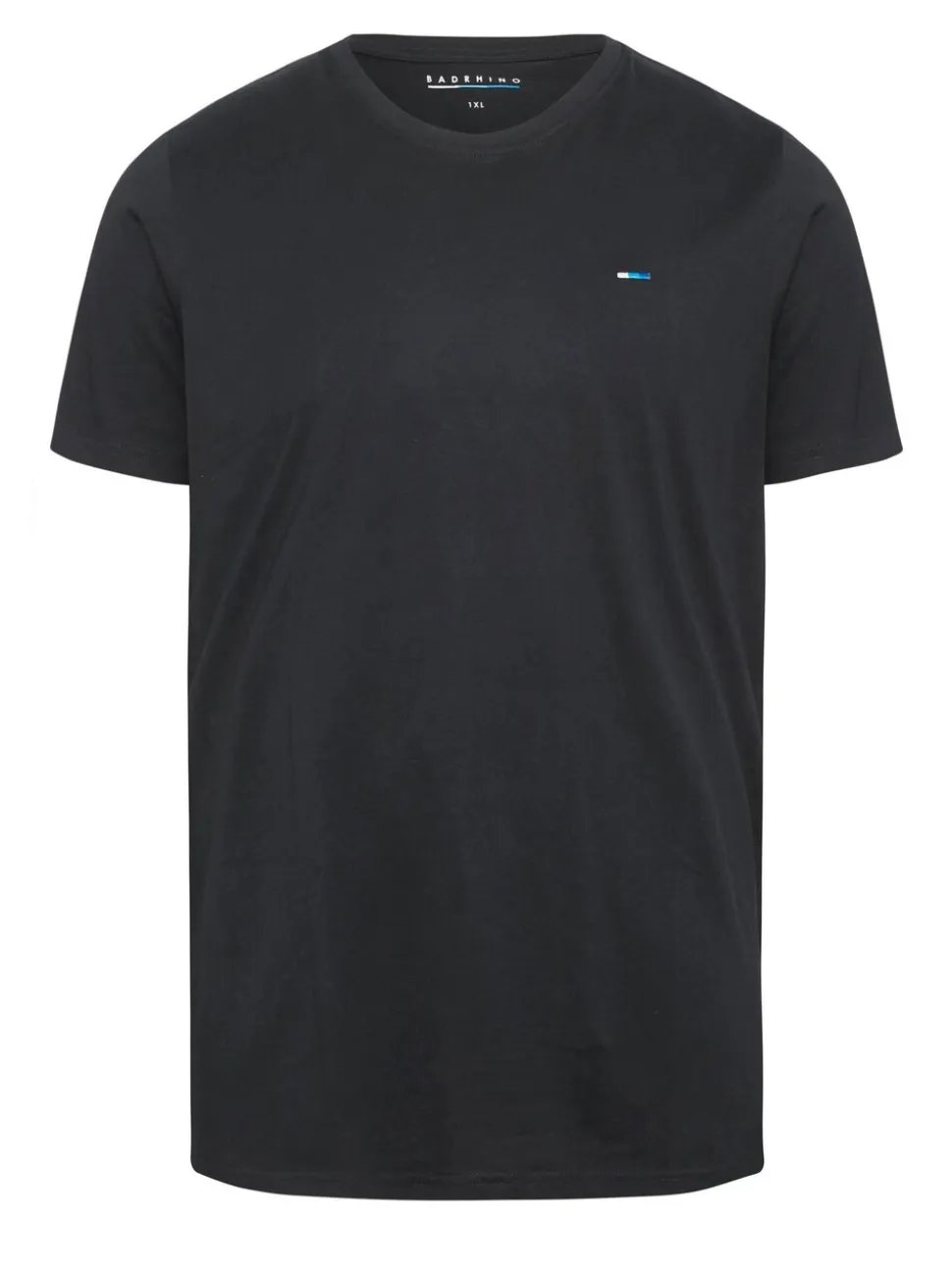 BadRhino Big & Tall Black Chrome 100% Cotton T-Shirts 5 Pack