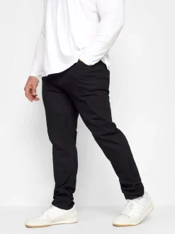 BadRhino Big & Tall Black Stretch Leg Jeans