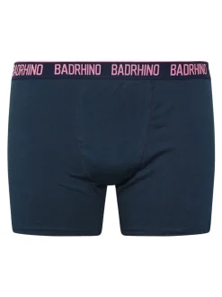 BadRhino Big & Tall Black Multi Band Trunks 3 Pack