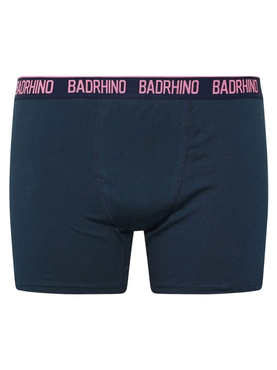 BadRhino Big & Tall Black Multi Band Trunks 3 Pack