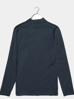 BadRhino Big & Tall Blue 100% Cotton Long Sleeve Core Polo Shirt