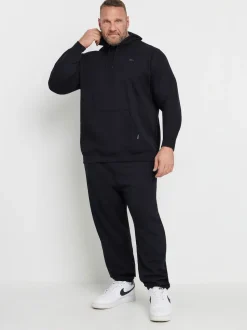 BadRhino Big & Tall Blue Hoodie and Cargo Joggers Set
