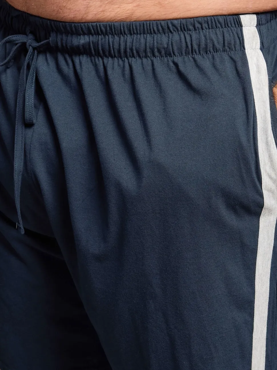 BadRhino Big & Tall Blue Jersey Lounge Shorts