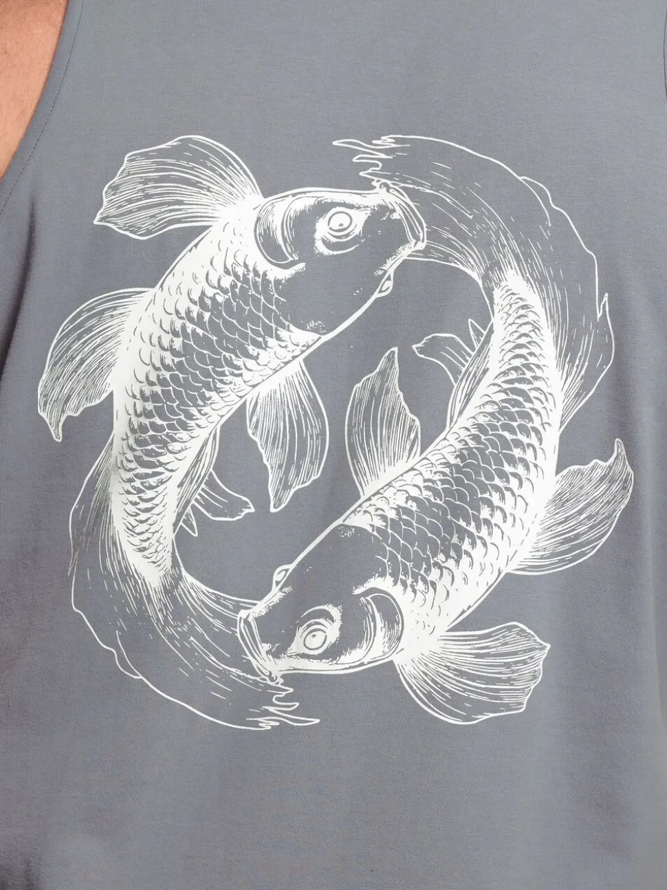 BadRhino Big & Tall Blue Koi Carp Vest