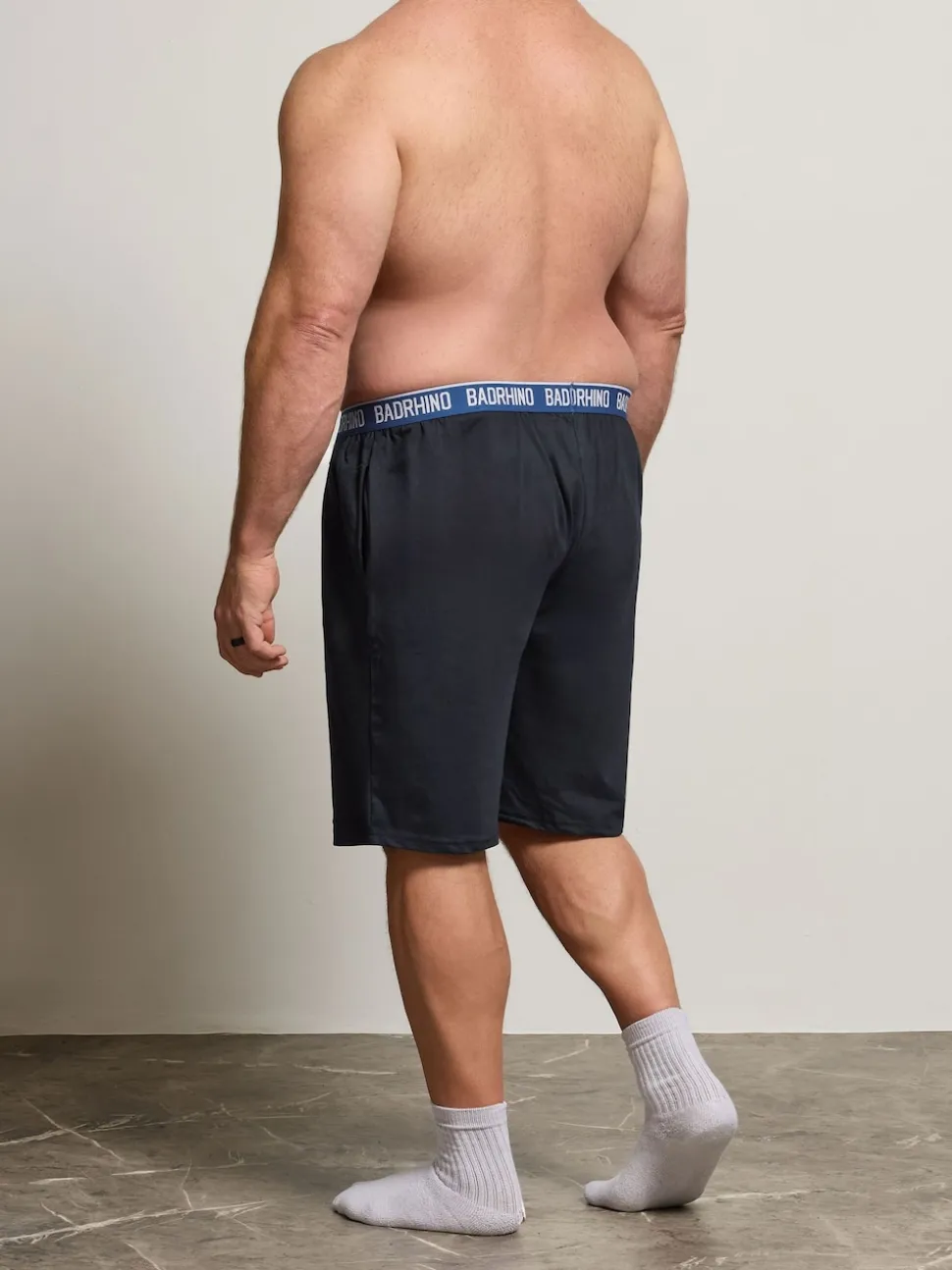 BadRhino Big & Tall Blue Lounge Shorts
