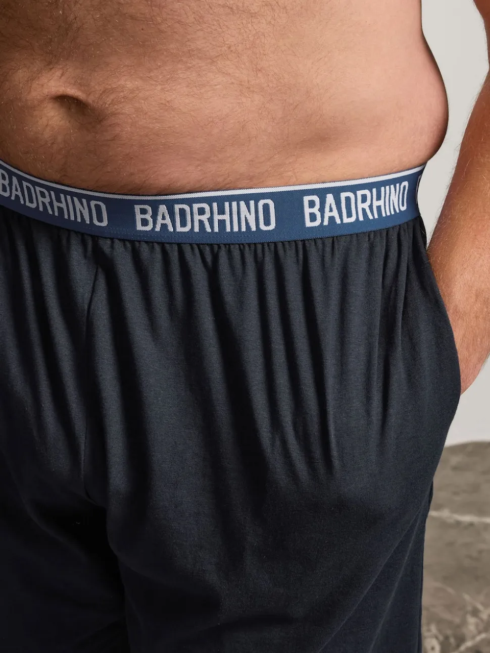 BadRhino Big & Tall Blue Lounge Shorts