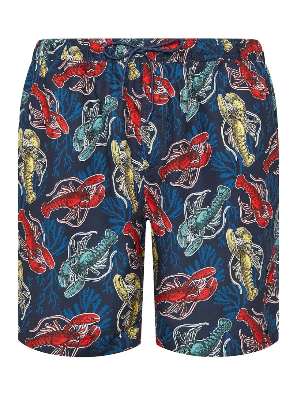 BadRhino Big & Tall Blue Lobster Print Swimshorts