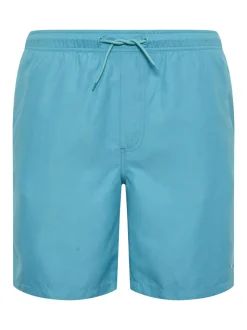 BadRhino Big & Tall Blue Plain Swim Shorts