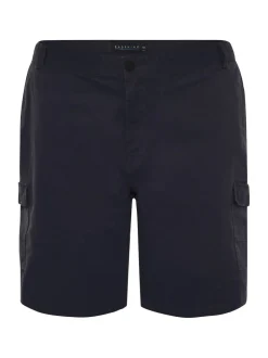BadRhino Big & Tall Blue Stretch Cargo Shorts