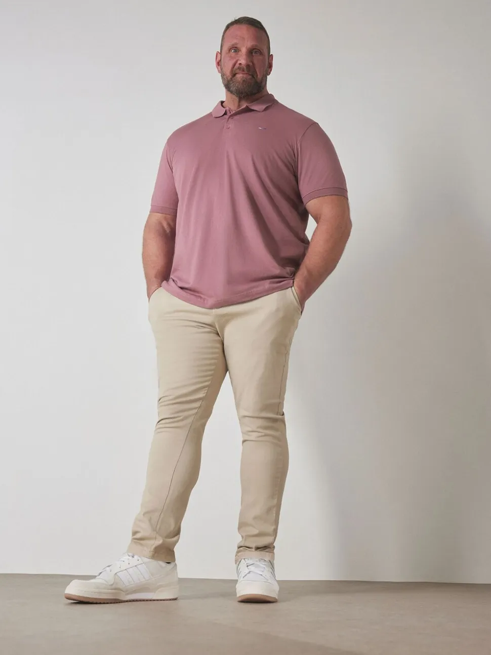 BadRhino Big & Tall Brown Stretch Chinos