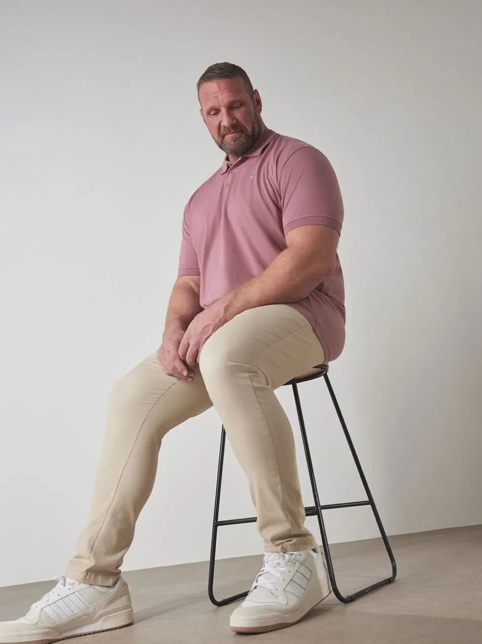 BadRhino Big & Tall Brown Stretch Chinos