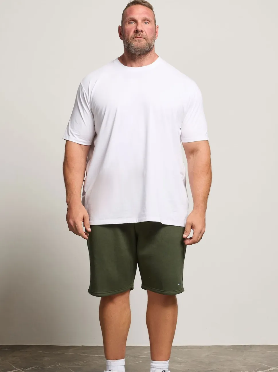BadRhino Big & Tall Green Joggers Shorts