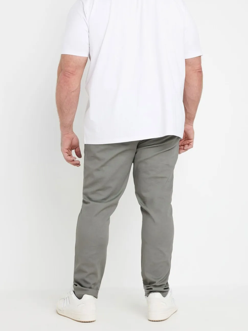 BadRhino Big & Tall Grey Chino Trousers