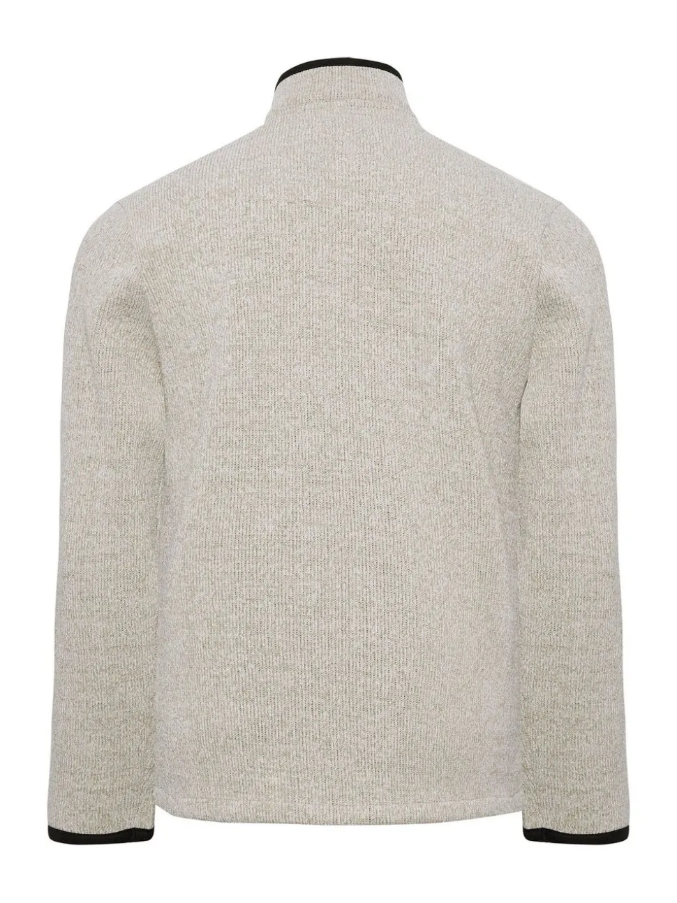 BadRhino Big & Tall Grey Quarter Zip Jacket