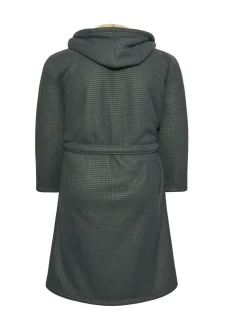 BadRhino Big & Tall Grey Waffle Borg Robe