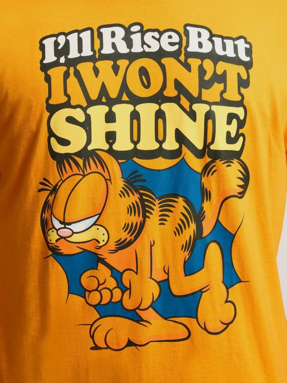 BadRhino Big & Tall Orange Garfield Loungewear Set