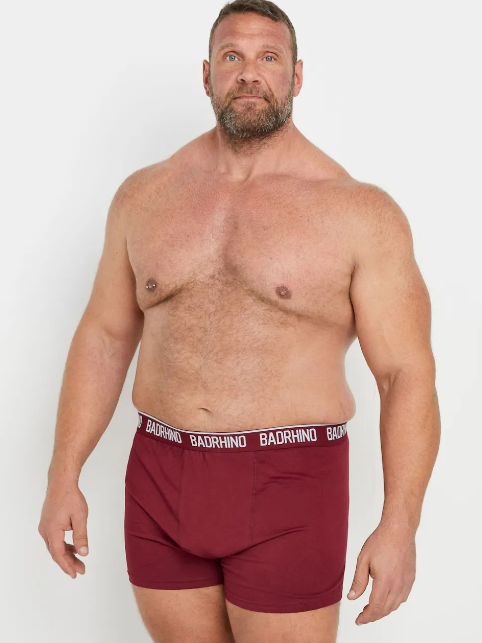 BadRhino Big & Tall Red/Blue Trunks 3 Pack