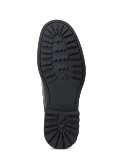 Base London Black Brunel 7 Eyelet Boot