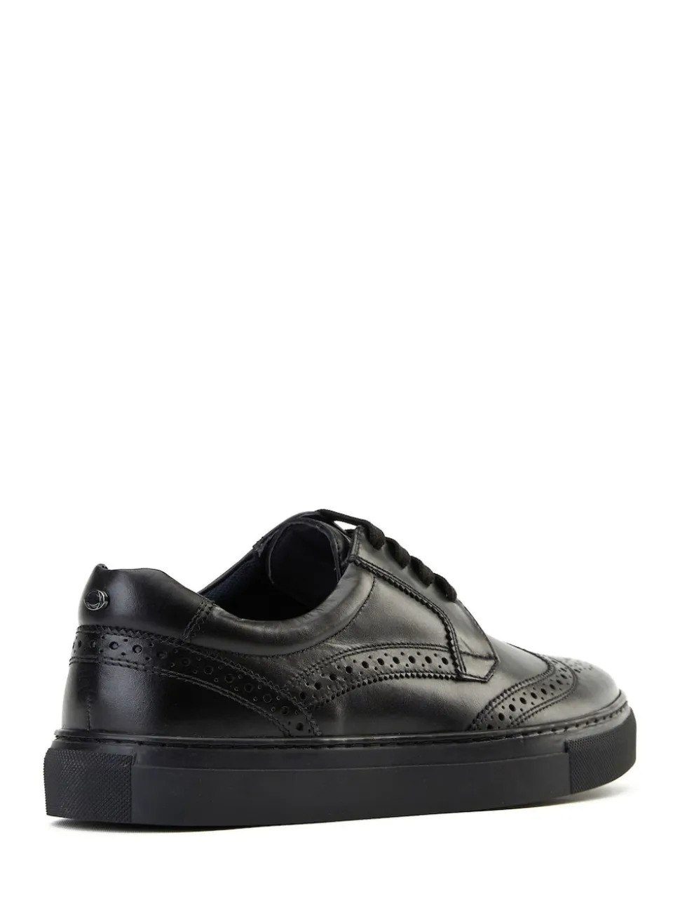 Base London Black Clapton Brogue Trainer