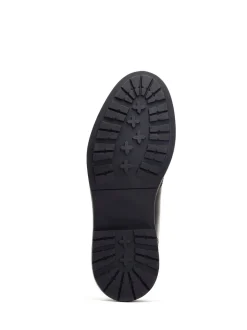 Base London Black Dime Derby Shoe