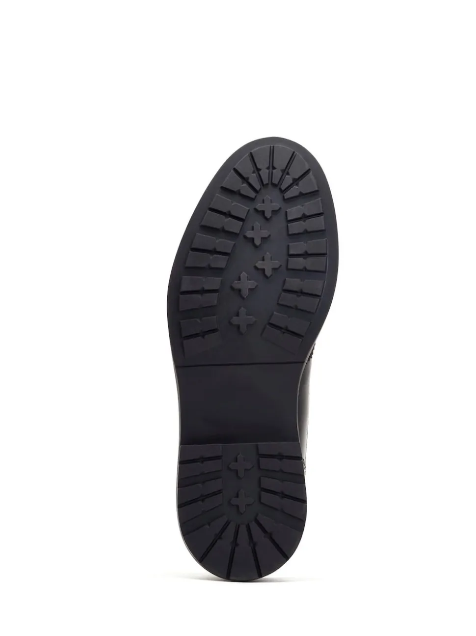 Base London Black Dime Derby Shoe
