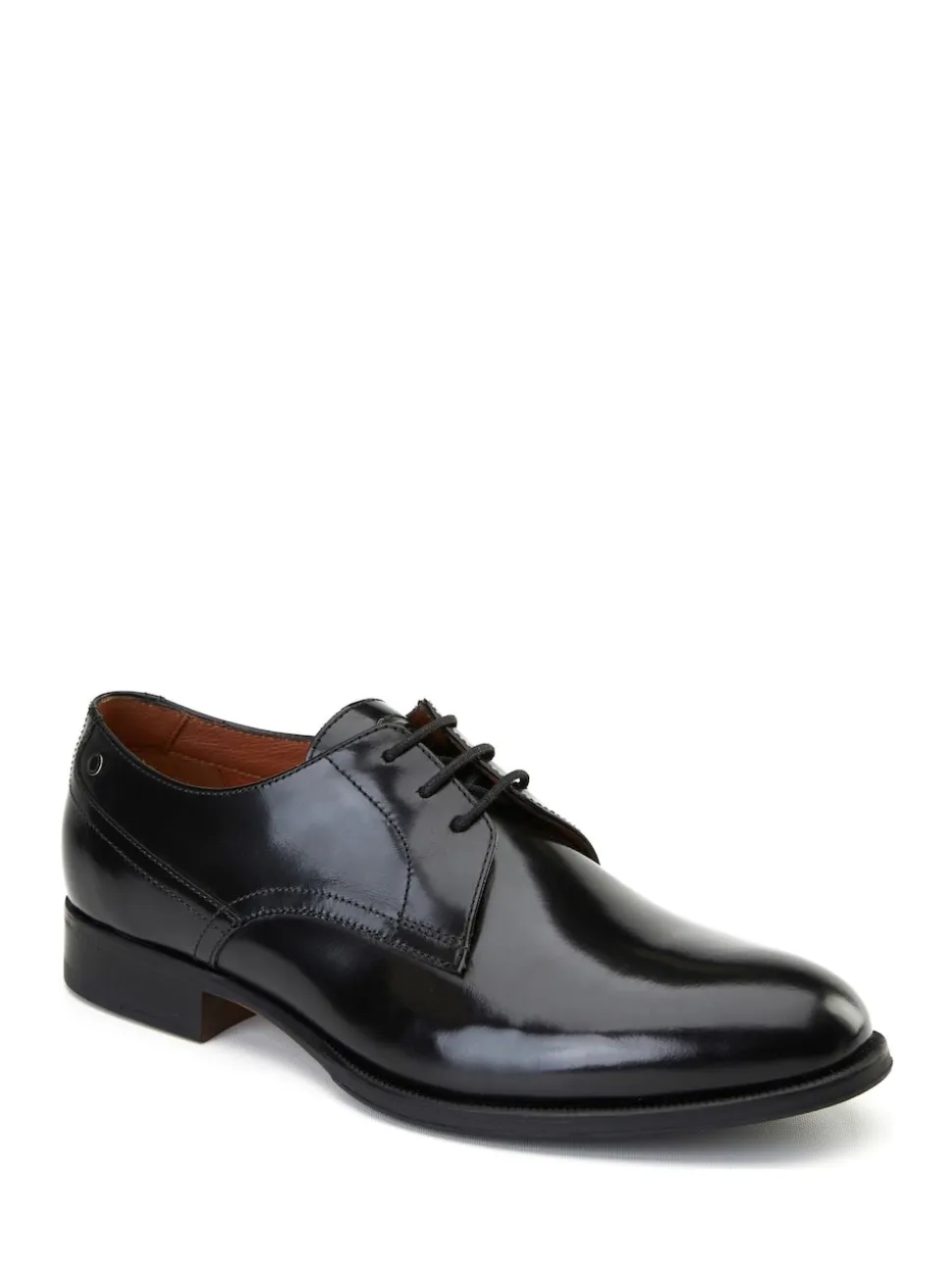 Base London Black Edison Lace Up Shoe
