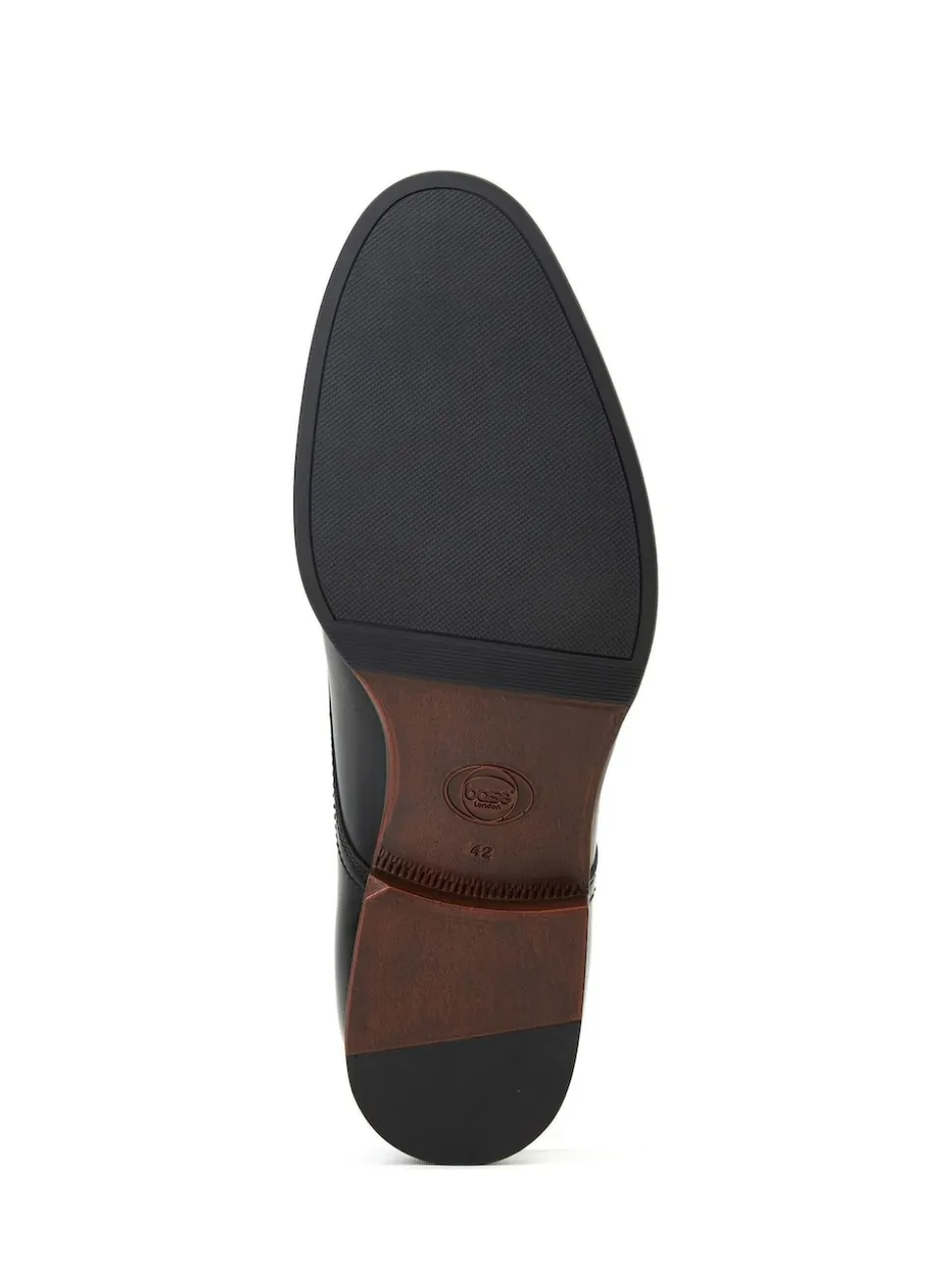 Base London Black Faraday Single Monk Shoe