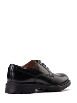 Base London Black Locke Lace Up Shoe