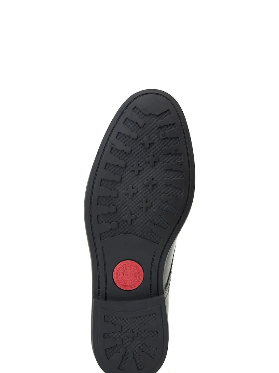 Base London Black Plymouth Toe Cap Boot
