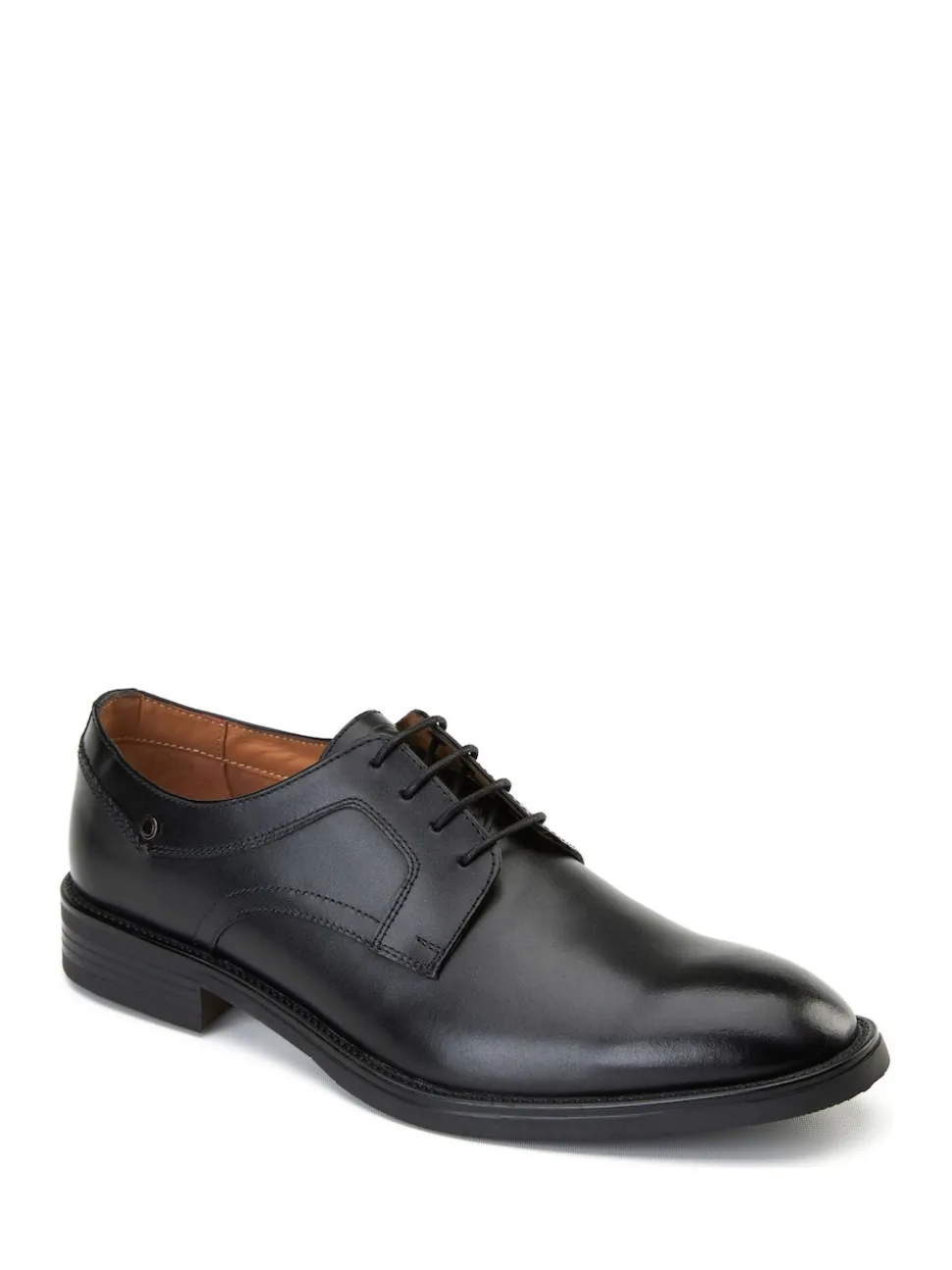 Base London Black Sleeve Lace Up Shoe